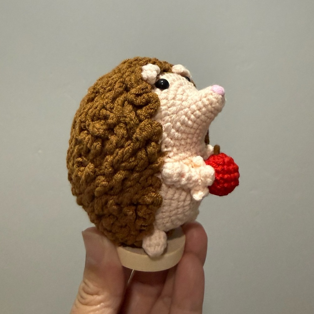 🧶handmade crochet hedgehog🦔